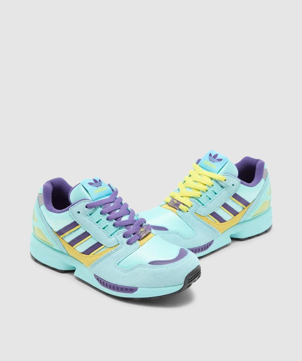 adidas ZX 8000 sneaker | CLEAR AQUA/UNITY PURPLE/SHOCK YELLOW