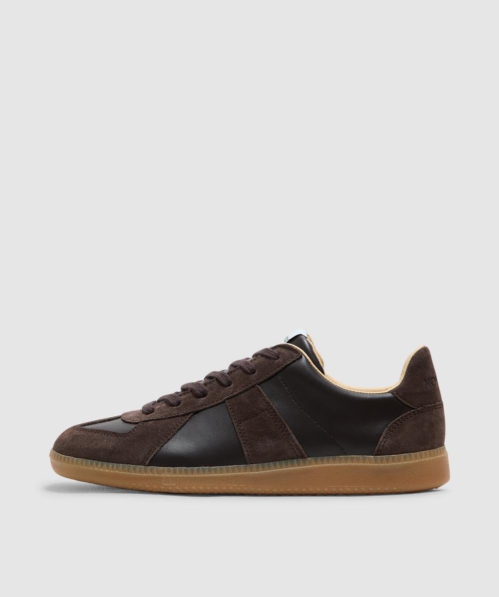 Novesta Gat Leather Sneaker In Brown