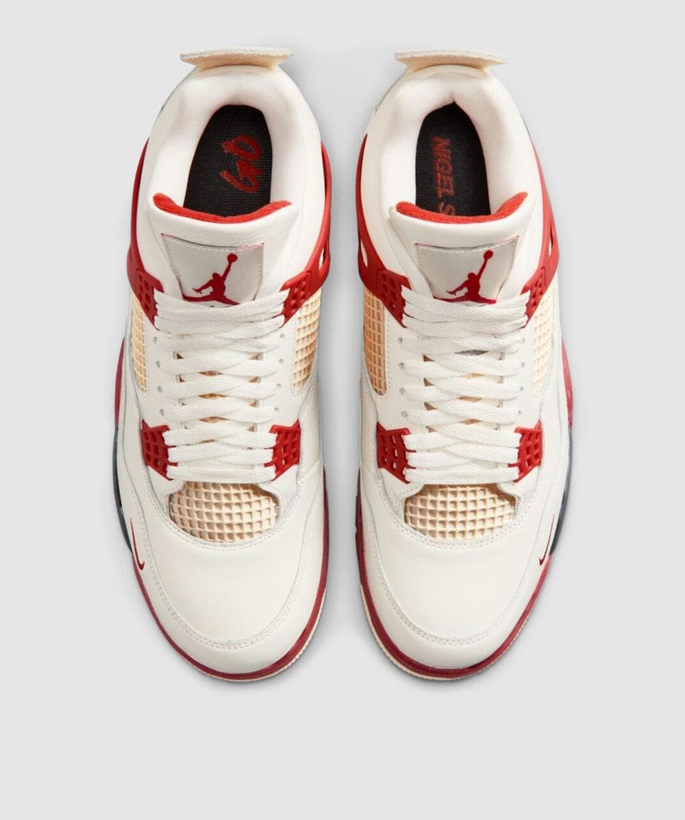 Jordan x Nigel Sylvester Air Jordan 4 'Brick After Brick' sneaker