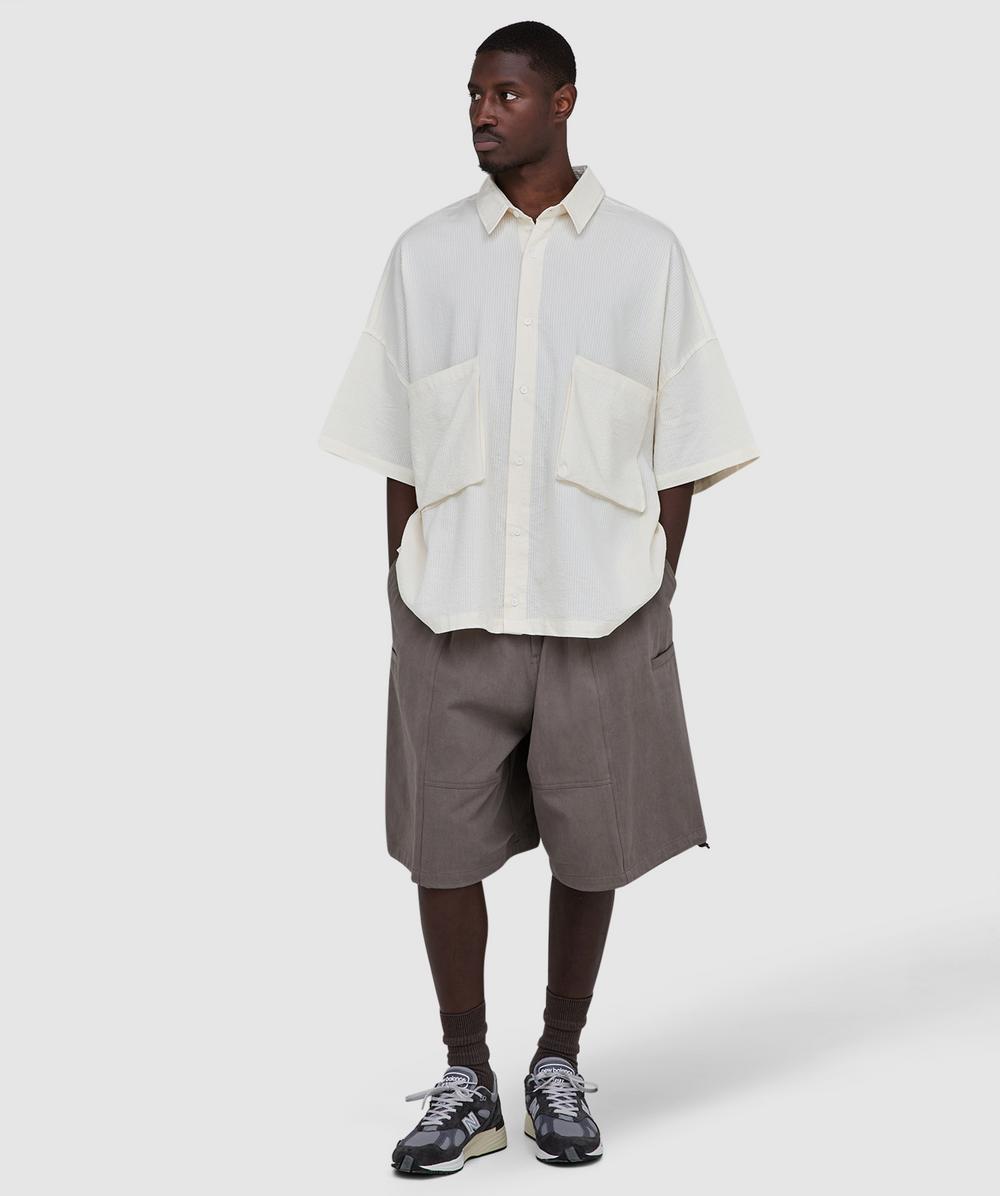 Estudio Niksen Two pocket big shirt | WHITE | SEVENSTORE