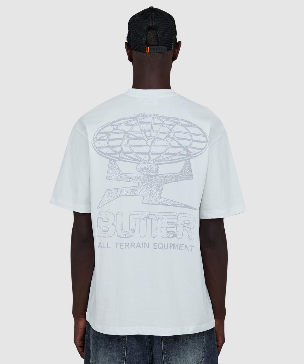 Butter Goods Terrain T-shirt In White