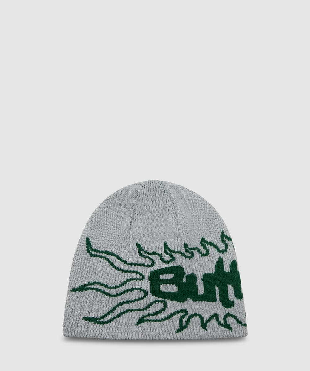 Butter Goods Solar Skully Beanie In Gray