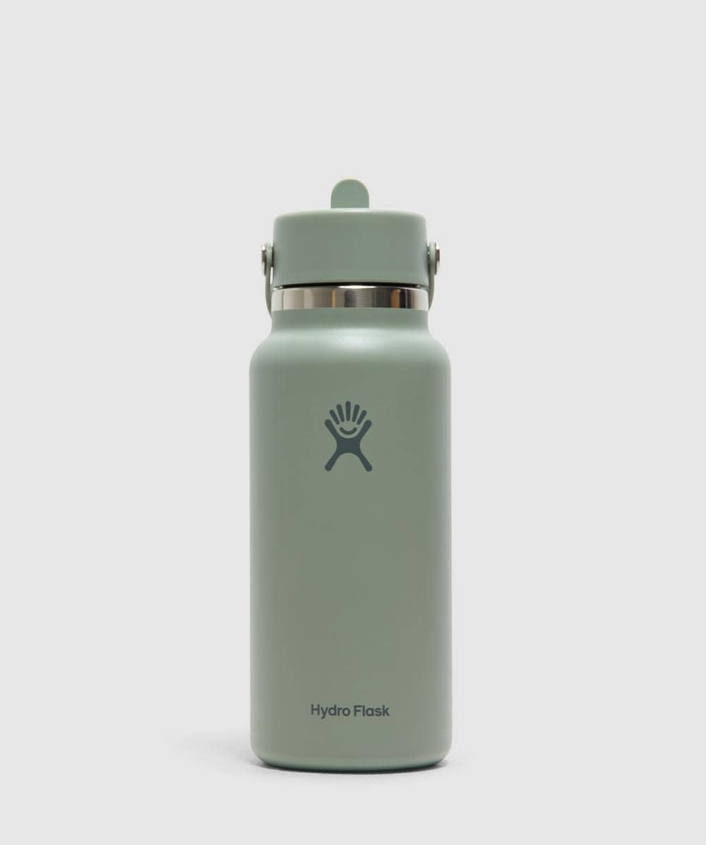 Hydro Flask Wide Flex Straw Cap 32Oz Bottle (Green - One Size) - Size ONE SIZE, Unisex