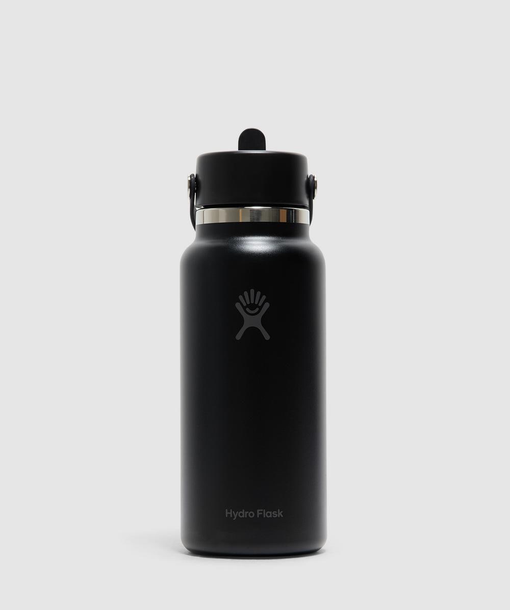 Hydro Flask Wide Flex Straw Cap 32Oz Bottle (Black - One Size) - Size ONE SIZE, Unisex