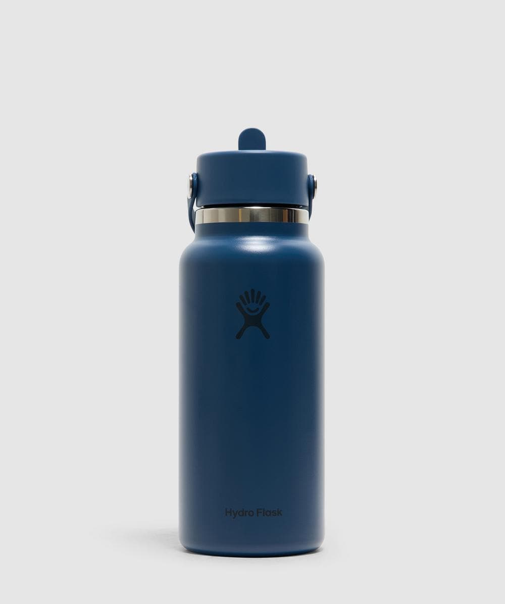 Hydro Flask Wide Flex Straw Cap 32Oz Bottle (Blue - One Size) - Size ONE SIZE, Unisex