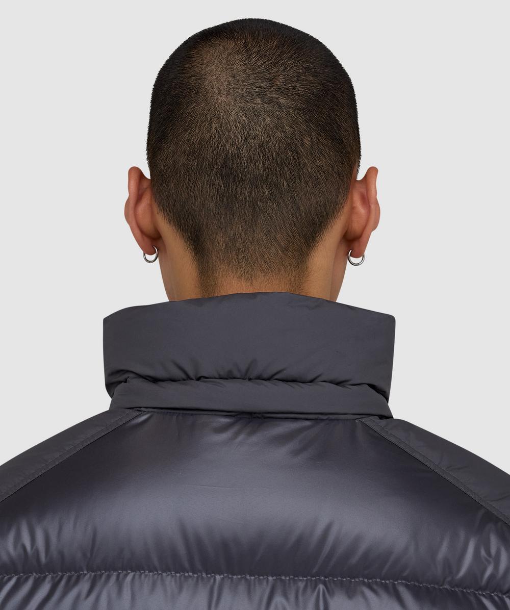 Moncler Maya hooded short down jacket | GREY | SEVENSTORE