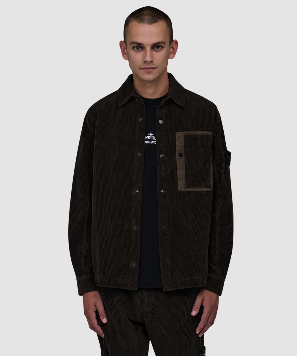 Stone Island - Men's - Overshirt - Corduroy - Large - Image 7