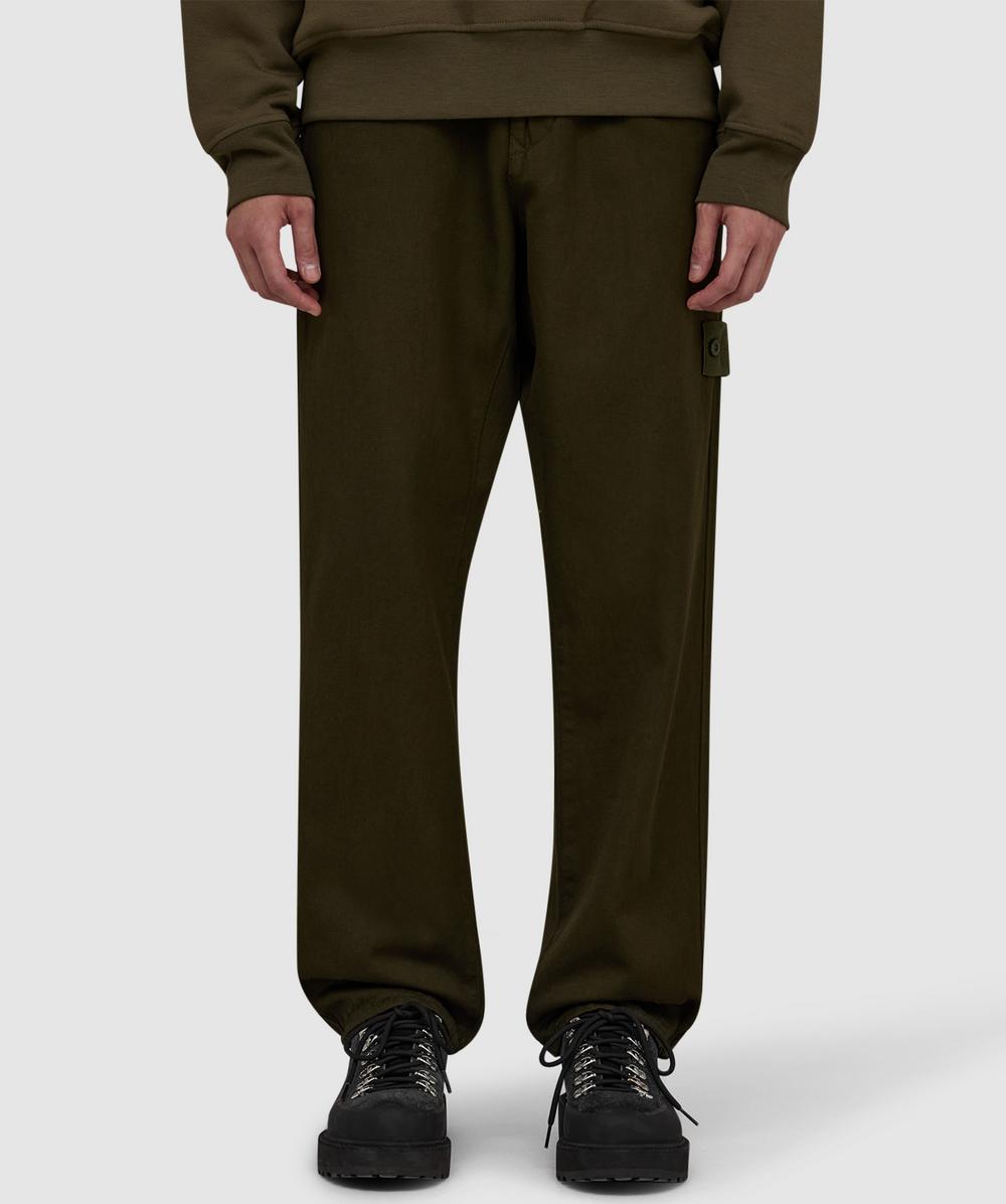 Stone Island Ghost Nylon Smerigliato Cargo Pant In Red