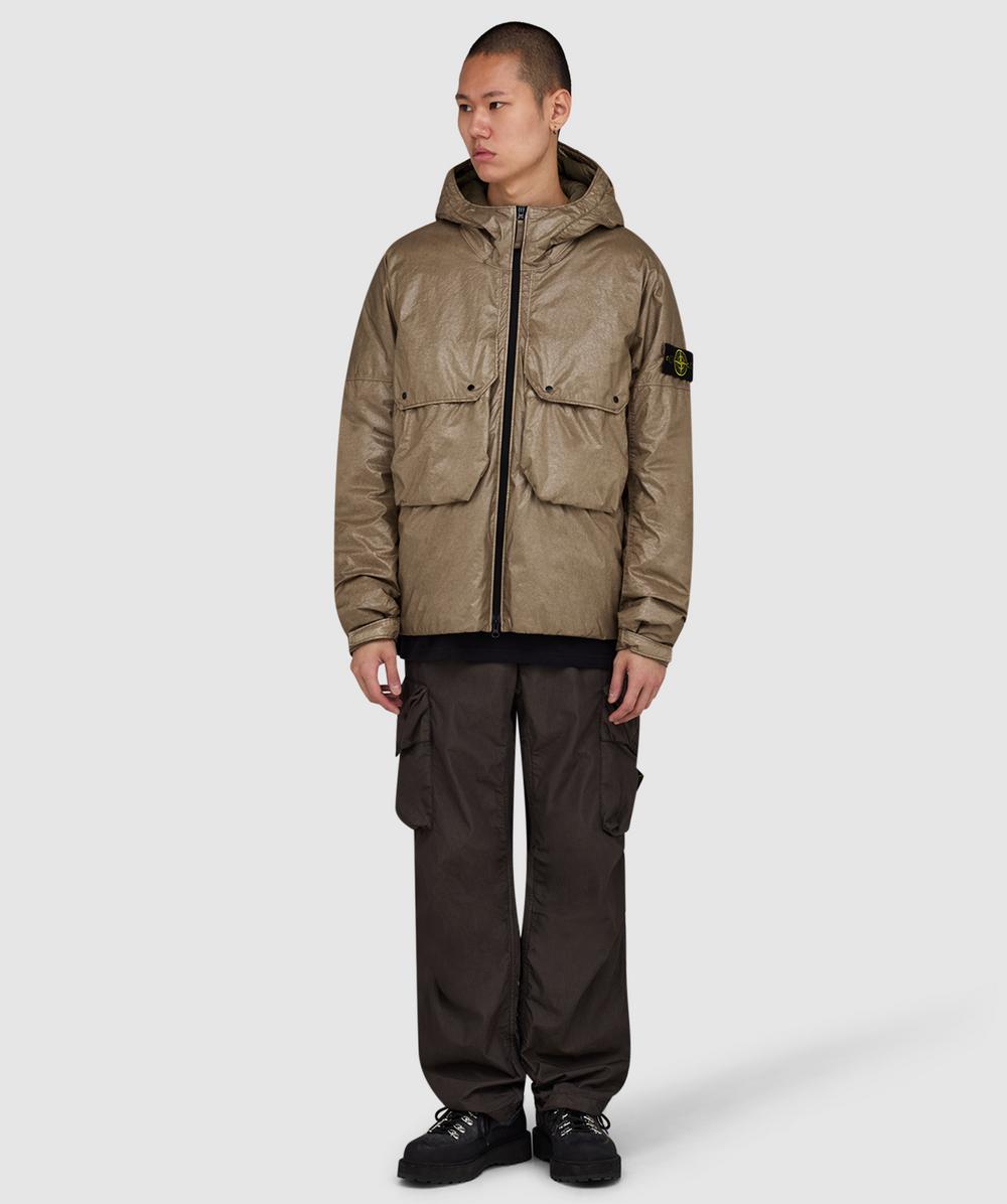 Stone Island Light nylon 3L TC jacket | KHAKI | SEVENSTORE