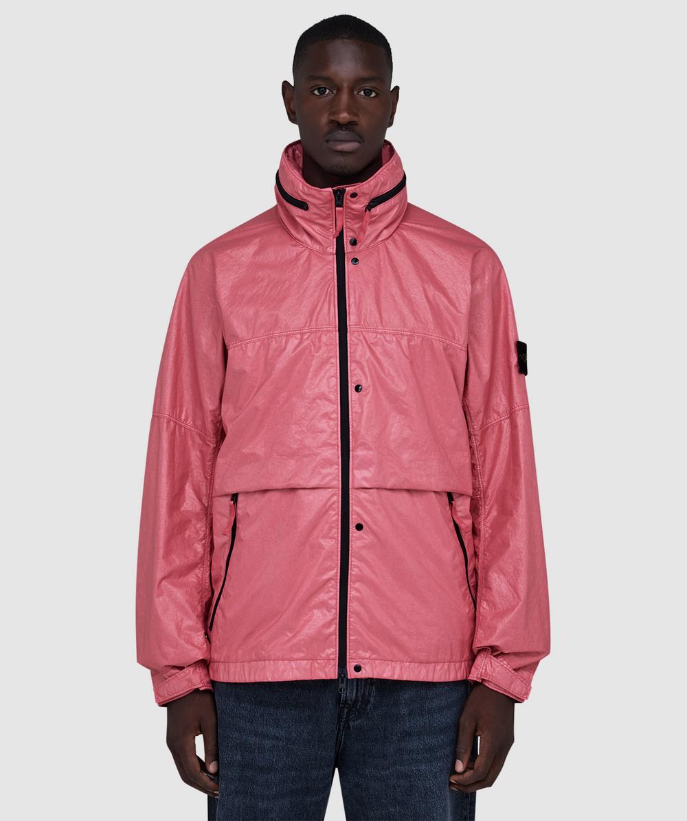 Stone Island Light nylon 3L TC jacket | PINK | SEVENSTORE