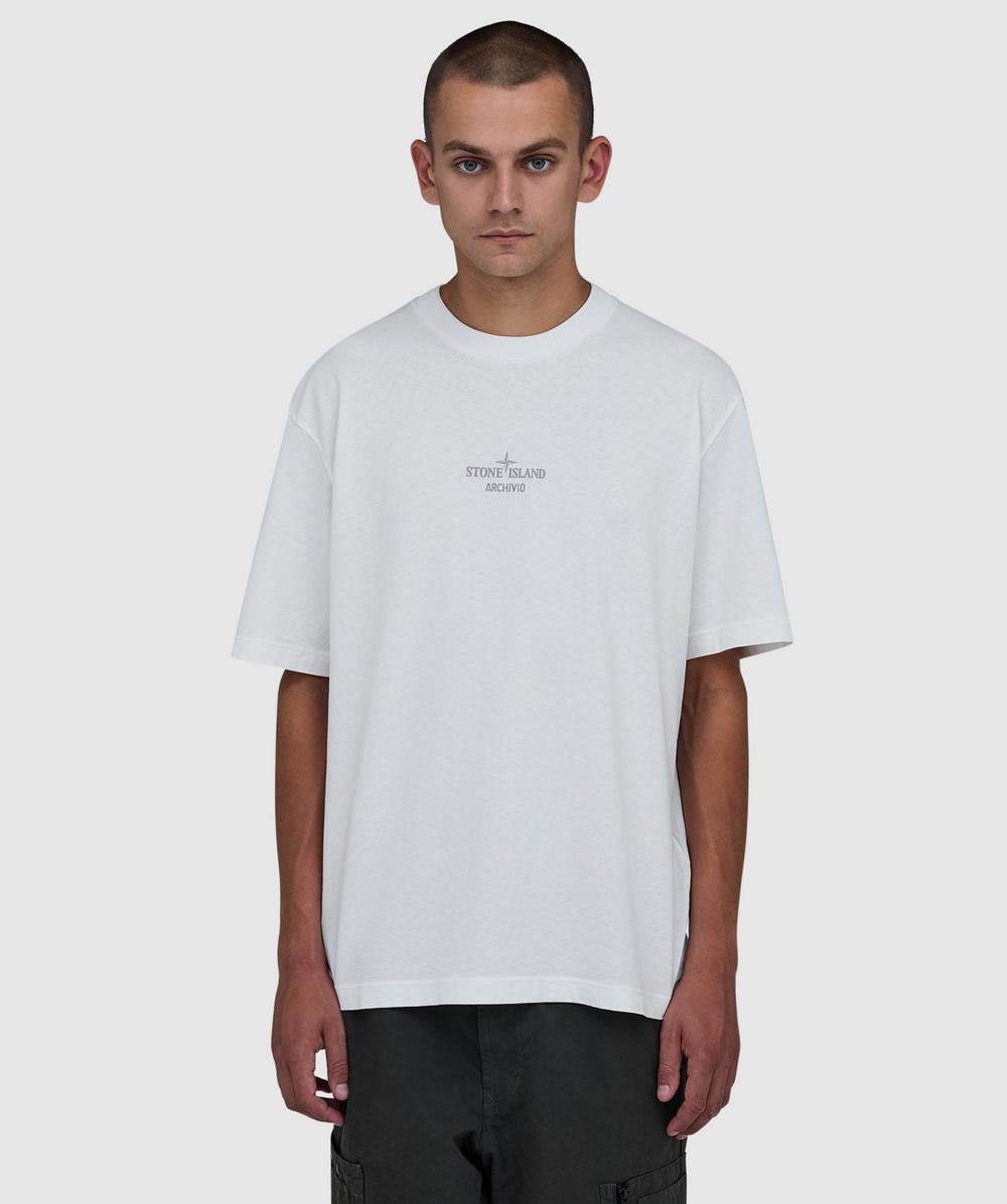 Stone Island Archivio t-shirt | WHITE | SEVENSTORE