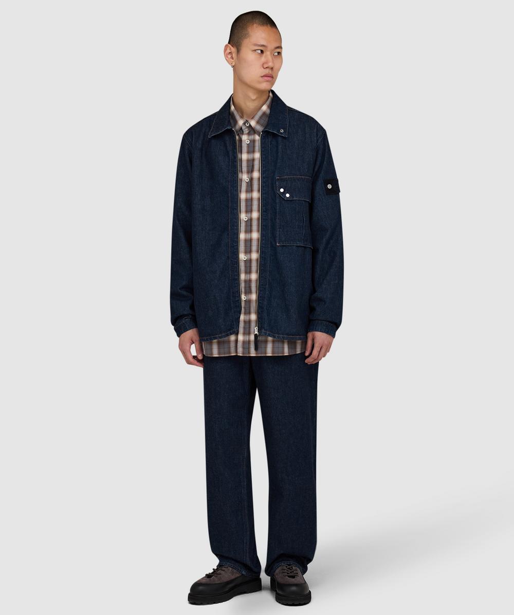 Stone Island Denim Research indigo denim-rinsed five pocket loose