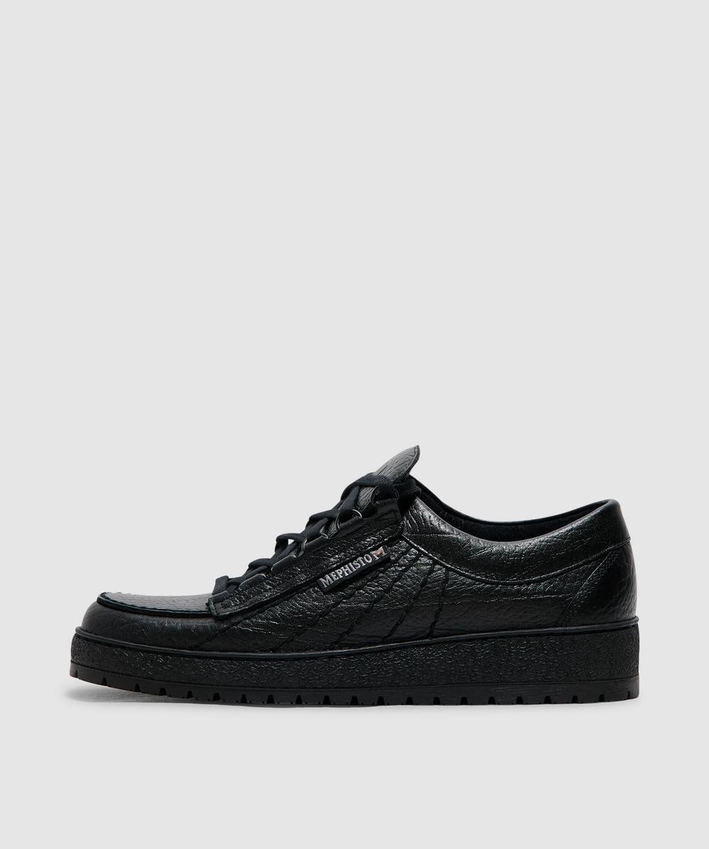 Mephisto Rainbow Mamouth Shoe In Black
