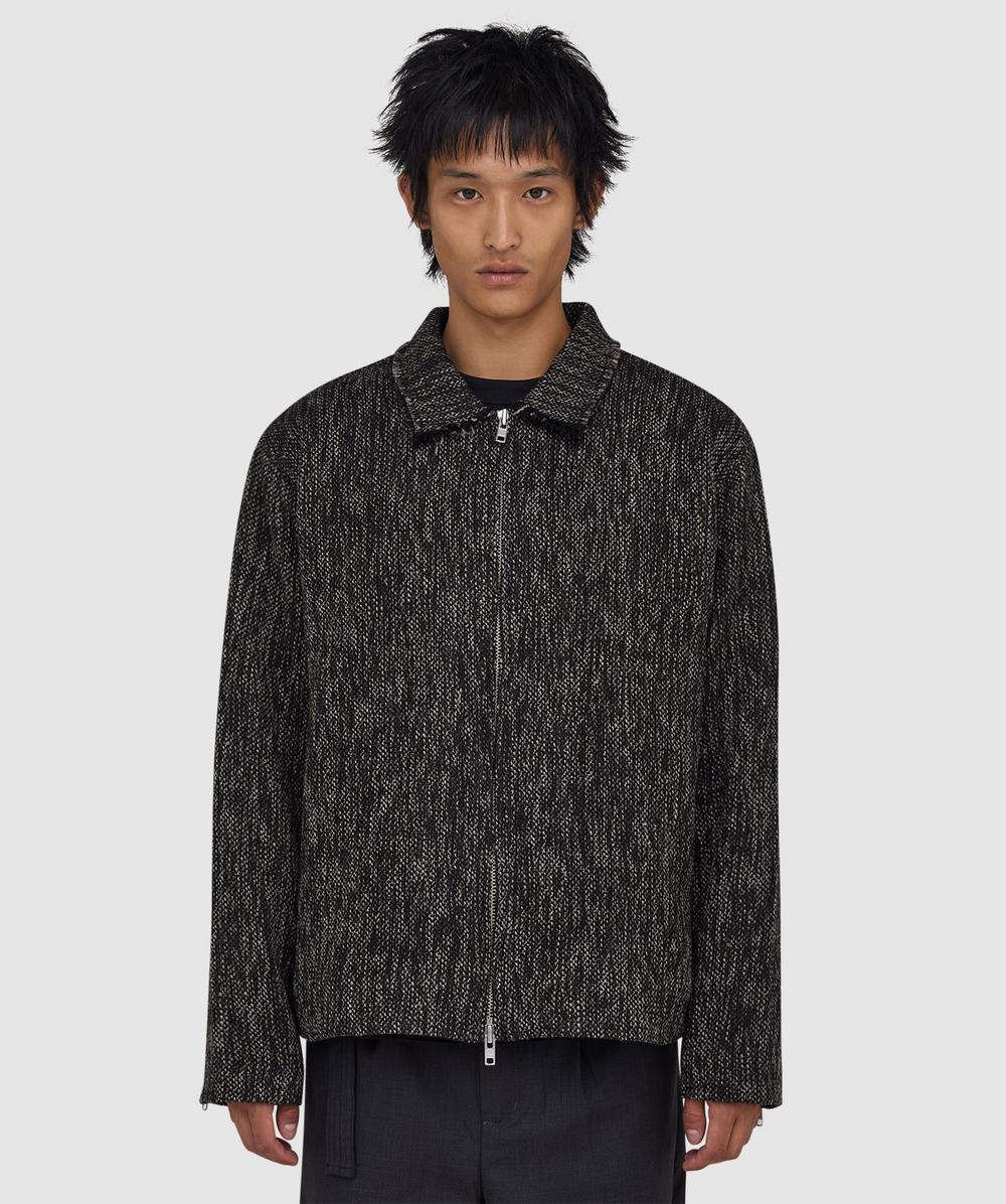 Beach Brains Zip Coach In Grey