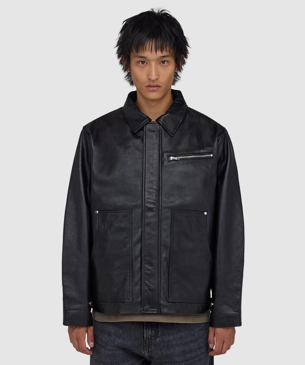 Beach Brains Welding Jacket In Black