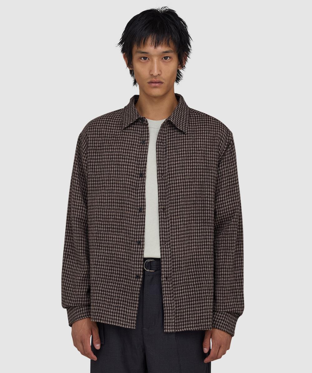 Beach Brains Hold Shirt In Brown
