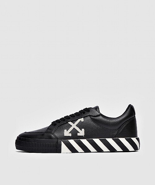 OFF-WHITE c/o VIRGIL ABLOH LOW VULC STRIPE SNEAKER | ORANGE/BLACK ...