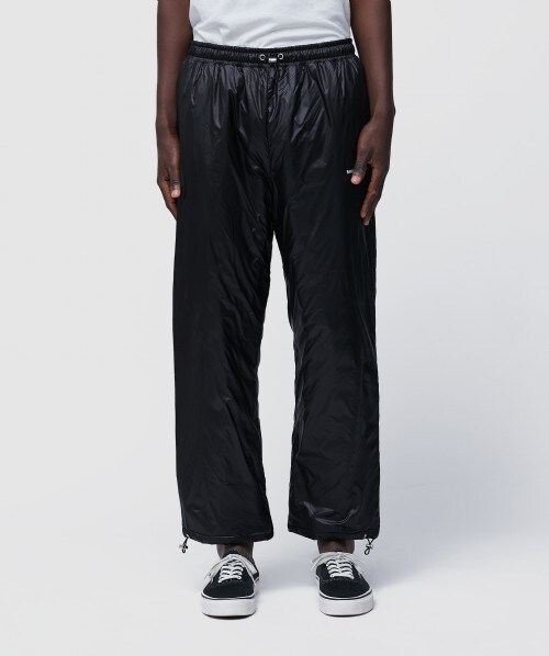 MKI MIYUKI ZOKU PADDED NYLON TRACK PANT GREY SEVENSTORE