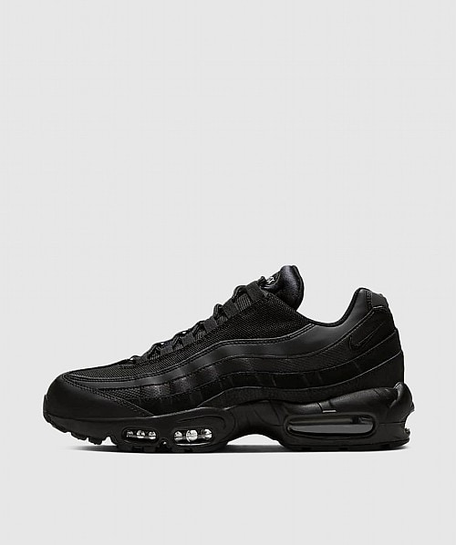 Nike Black Air Max 95 Essential Sneakers In Black / Black / Black