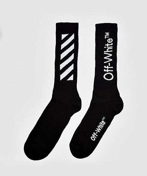 off white logo socks