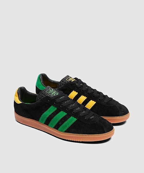 adidas padiham black green yellow