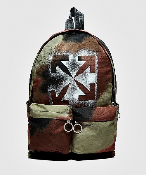 off white backpack camo