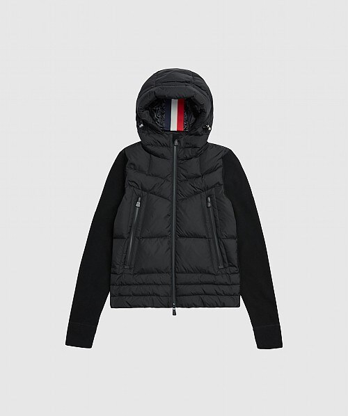 Moncler Grenoble Hybrid Jacket In Black 