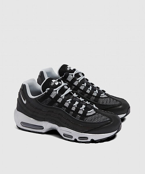 Nike Air Max 95 Prm Sneaker Black Metallic Silver Sevenstore