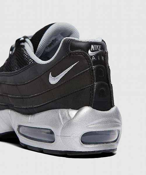 Nike Air Max 95 Prm Sneaker Black Metallic Silver Sevenstore