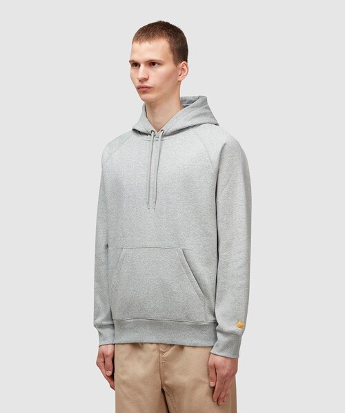 Carhartt chase hoodie clearance grey