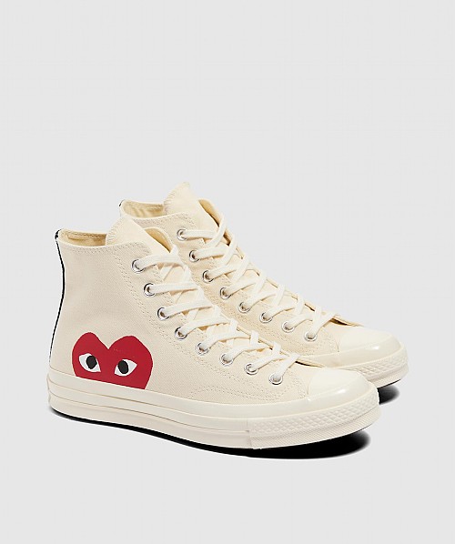 comme des garcons sneakers converse