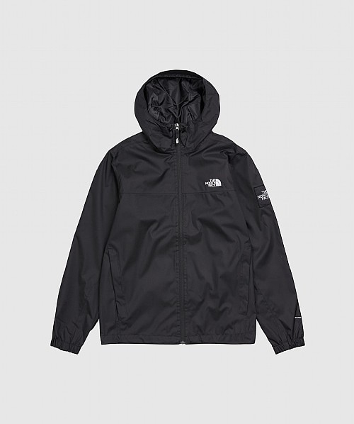 the north face black and white jacket