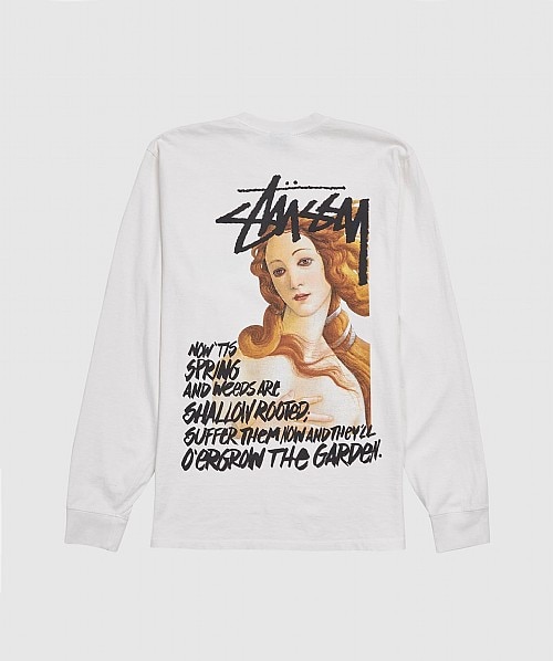 stussy spring weeds tee