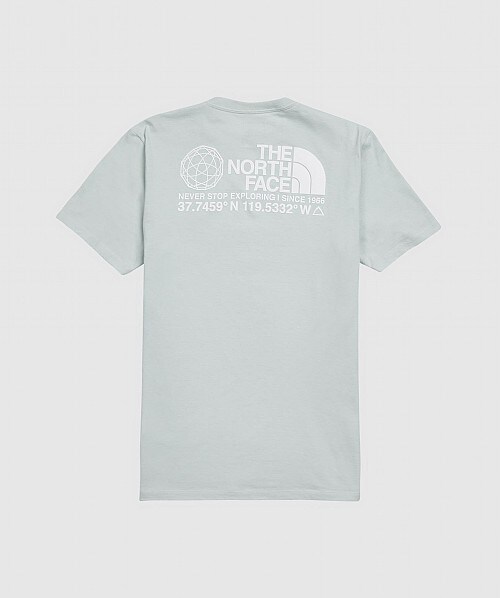 the north face green t shirt