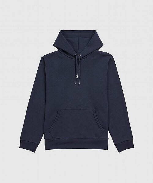 POLO RALPH LAUREN CLASSIC LOGO HOODY | BLACK | SEVENSTORE