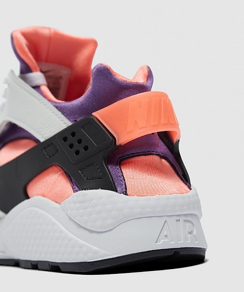 AIR HUARACHE SNEAKER WHITE PURPLE MANGO BLACK SEVENSTORE