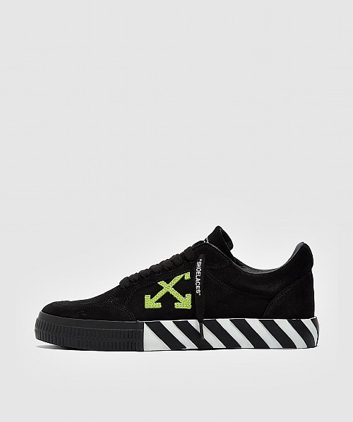 off white vulc low canvas