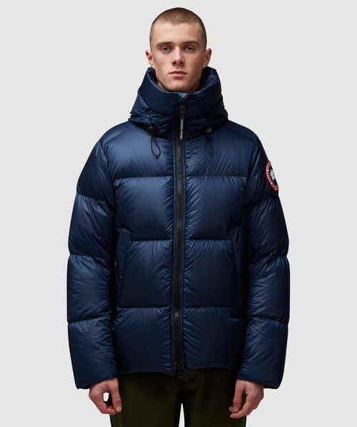 Canada Goose Crofton Puffer Jacket In Atlantic Navy