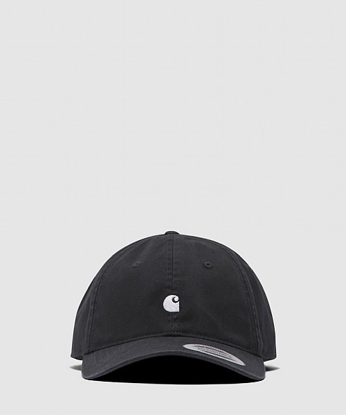 Carhartt Logo-embroidered Baseball Cap In Black