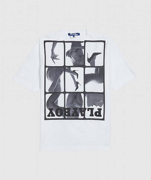 Comme Des Garçons Playboy Photo T-shirt In White