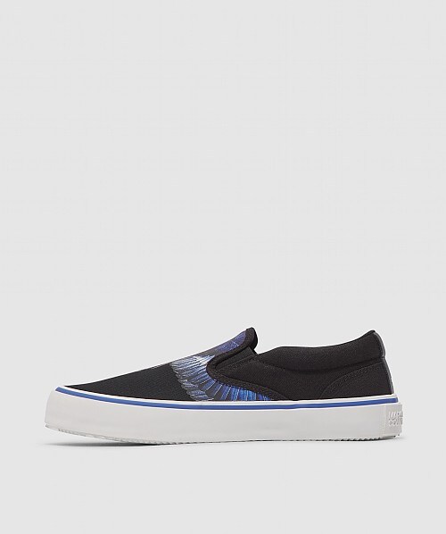 ihærdige Udveksle Beloved MARCELO BURLON WING VULC SLIP ON SNEAKER | BLACK | SEVENSTORE