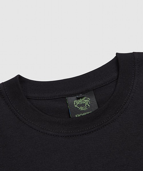 Postal 3m Basic Logo T Shirt Black Sevenstore