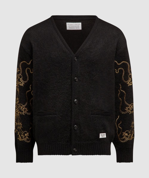 WACKO MARIA X TIM LEHI MOHAIR CARDIGAN