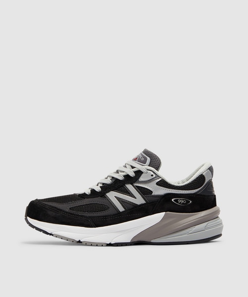 Shop New Balance Mius 990v6 Sneaker In Black/navy/white