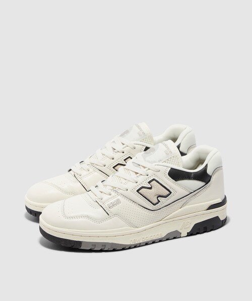 NEW BALANCE BB550 SNEAKER | CREAM/BLACK 