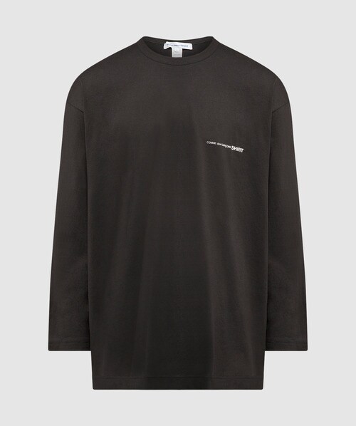 cdg longsleeve black