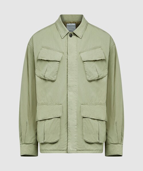 Visvim Tropical Combat Jacket In Lt. Green | ModeSens