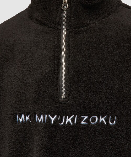 MKI Miyuki Zoku SHERPA QUARTER ZIP 