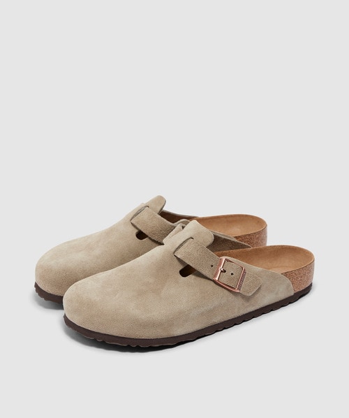Birkenstock Boston SFB sandal | TAUPE | SEVENSTORE