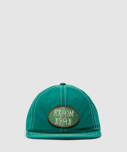 Brain Dead Bugs Lyfe 6 Panel Cap In Teal